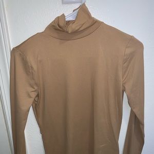 Nude tight long sleeve